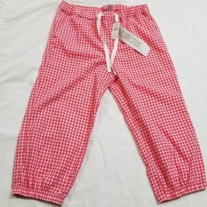 Gap Kids Pink Gingham Sleep Pants